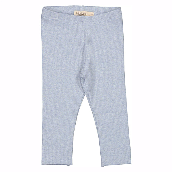 PLAIN BODY RIBBED LEGGING - FRESH AIR MELANGE