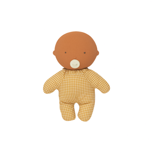 GOMMU MINI BABY SOFT DOLL - ALMOND