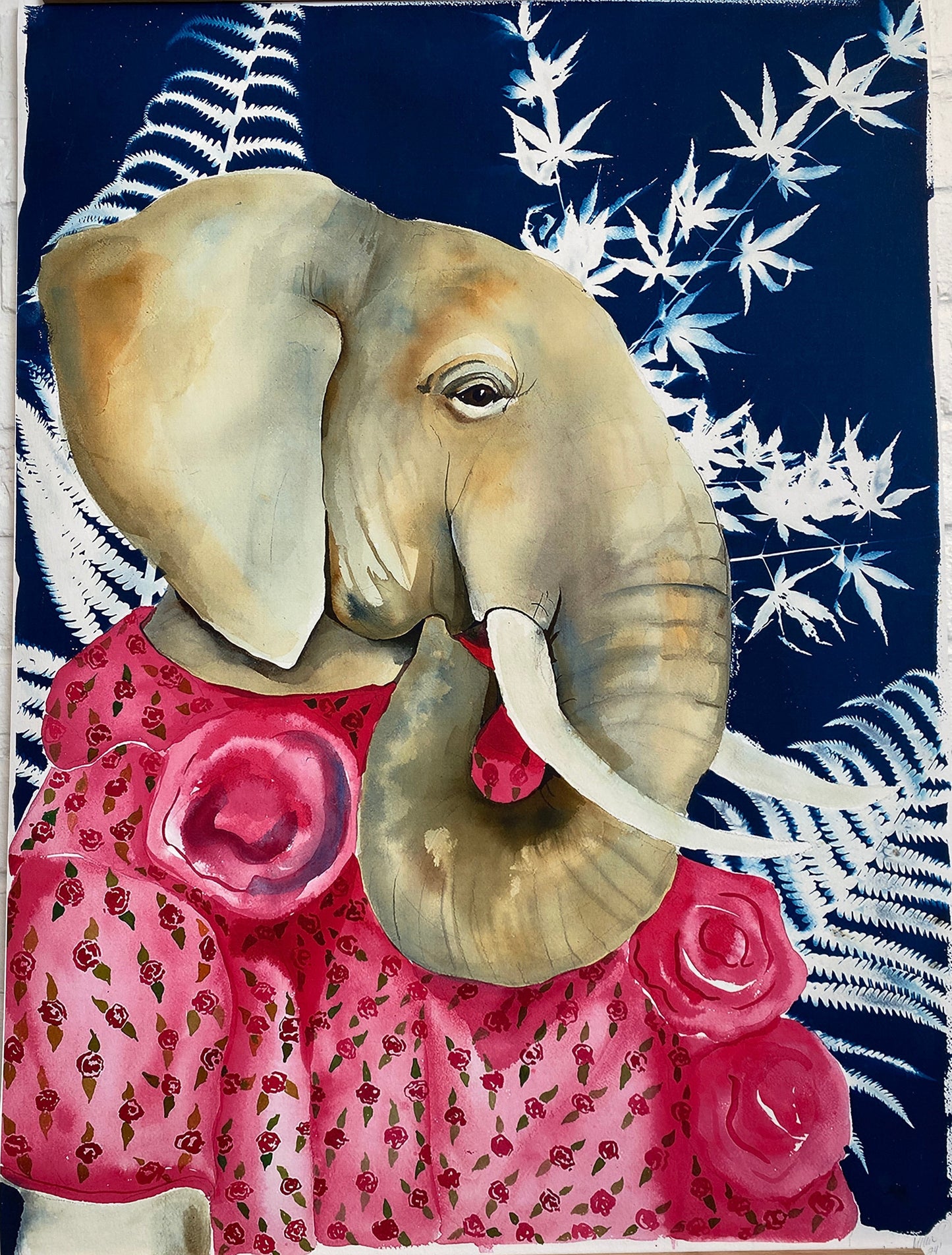 ELEANOR THE ELEPHANT - PRINT