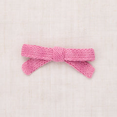 JUMBO GOLDIE BOW BARETTE - AZELEA