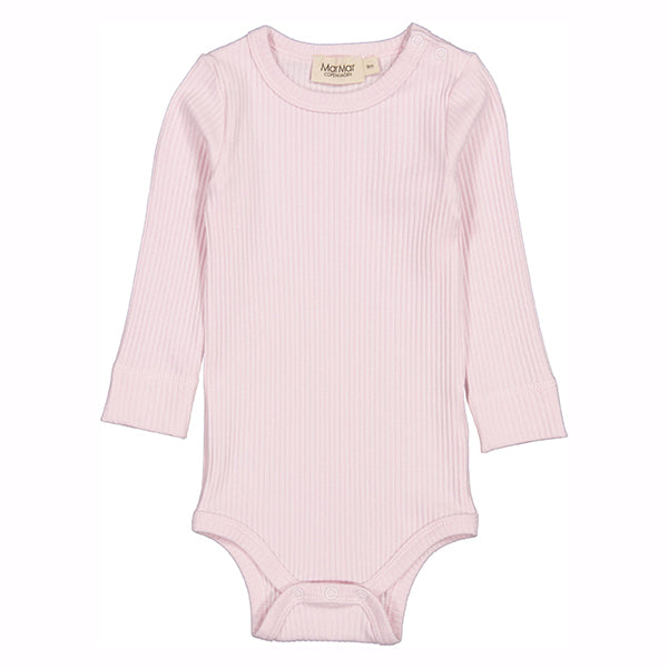 PLAIN BODY RIBBED LONG SLEEVE ONSIE - LILAC