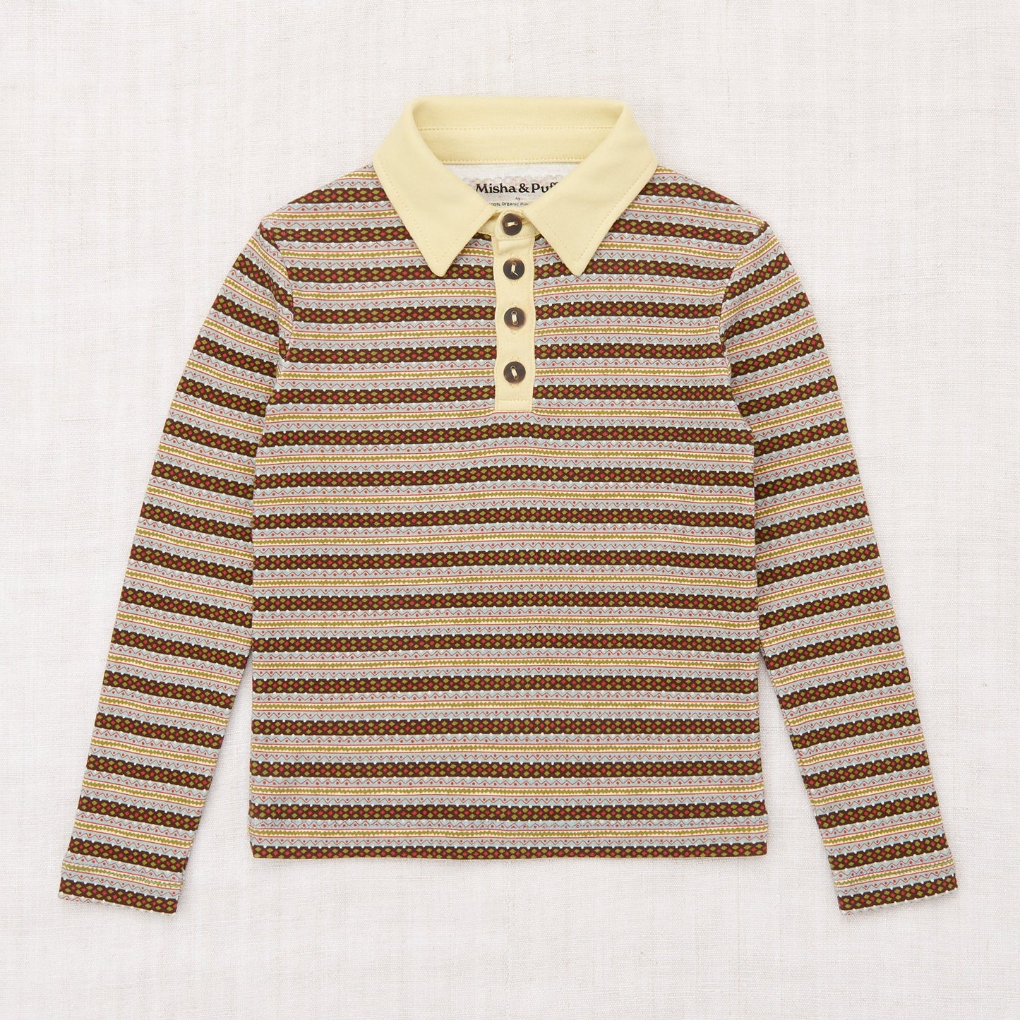 Misha and Puff Rodeo Long Sleeve Polo