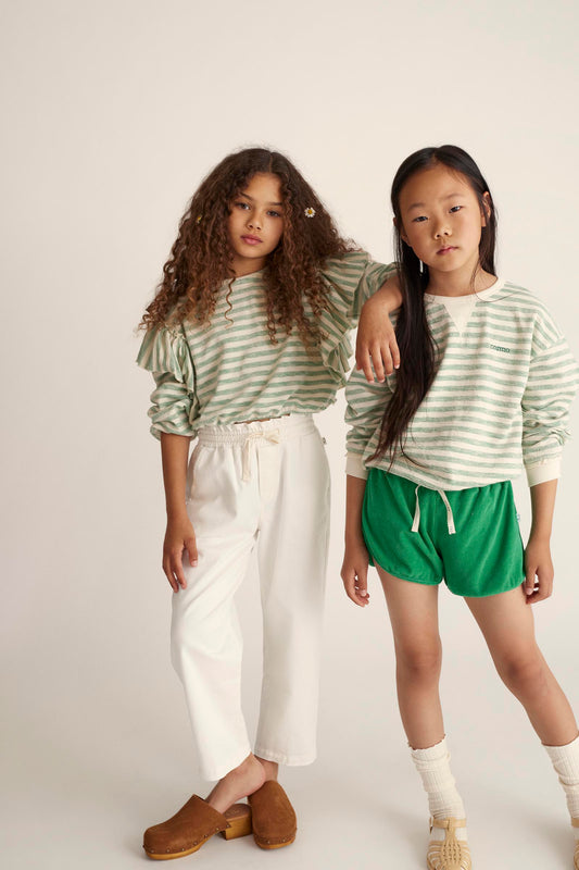 PAOLA IVORY TWILL PANT