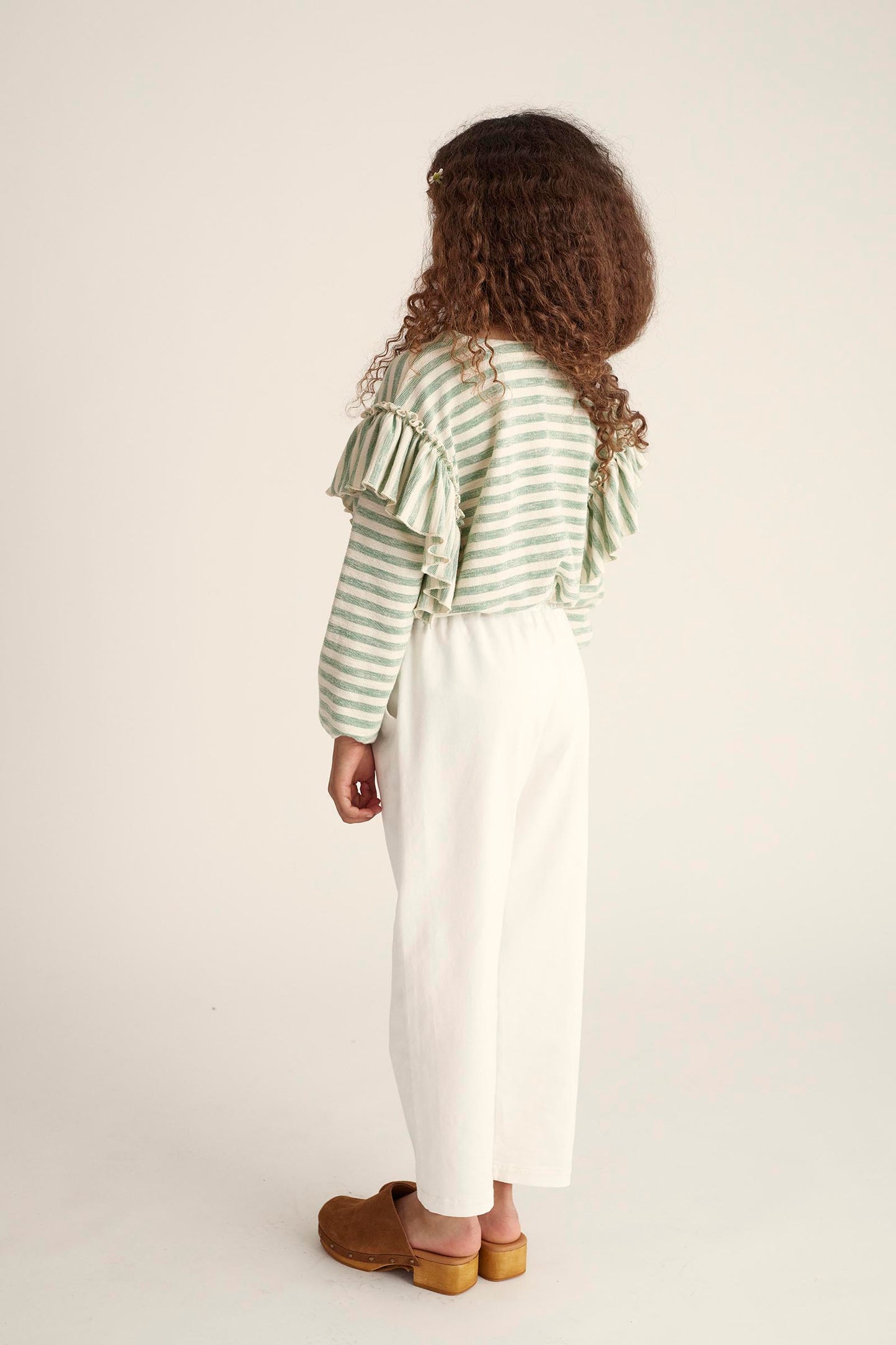 PAOLA IVORY TWILL PANT