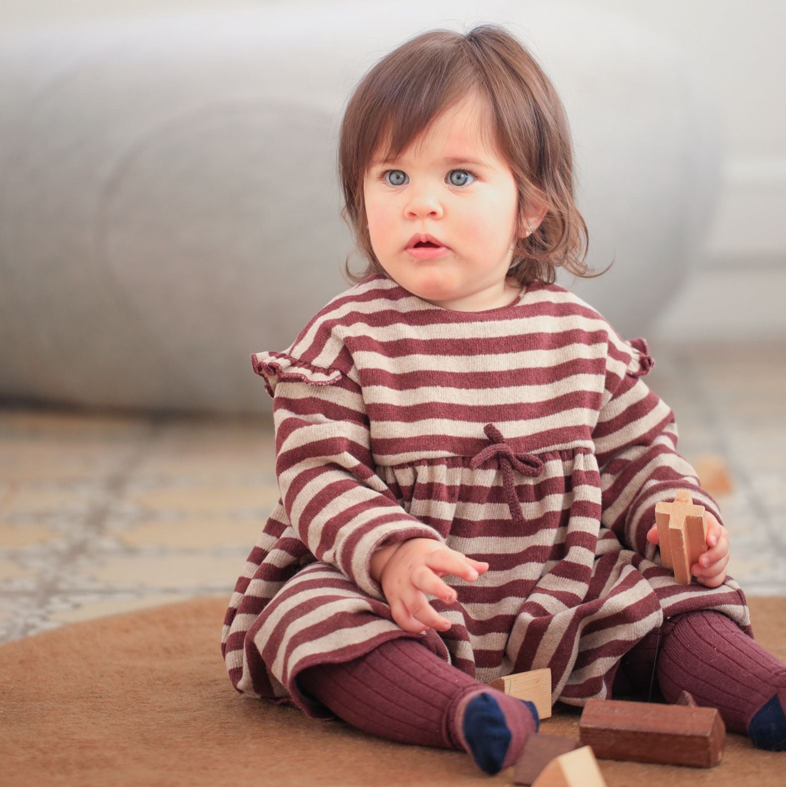 1+ in the Family Sallly Tights in Melanzana
