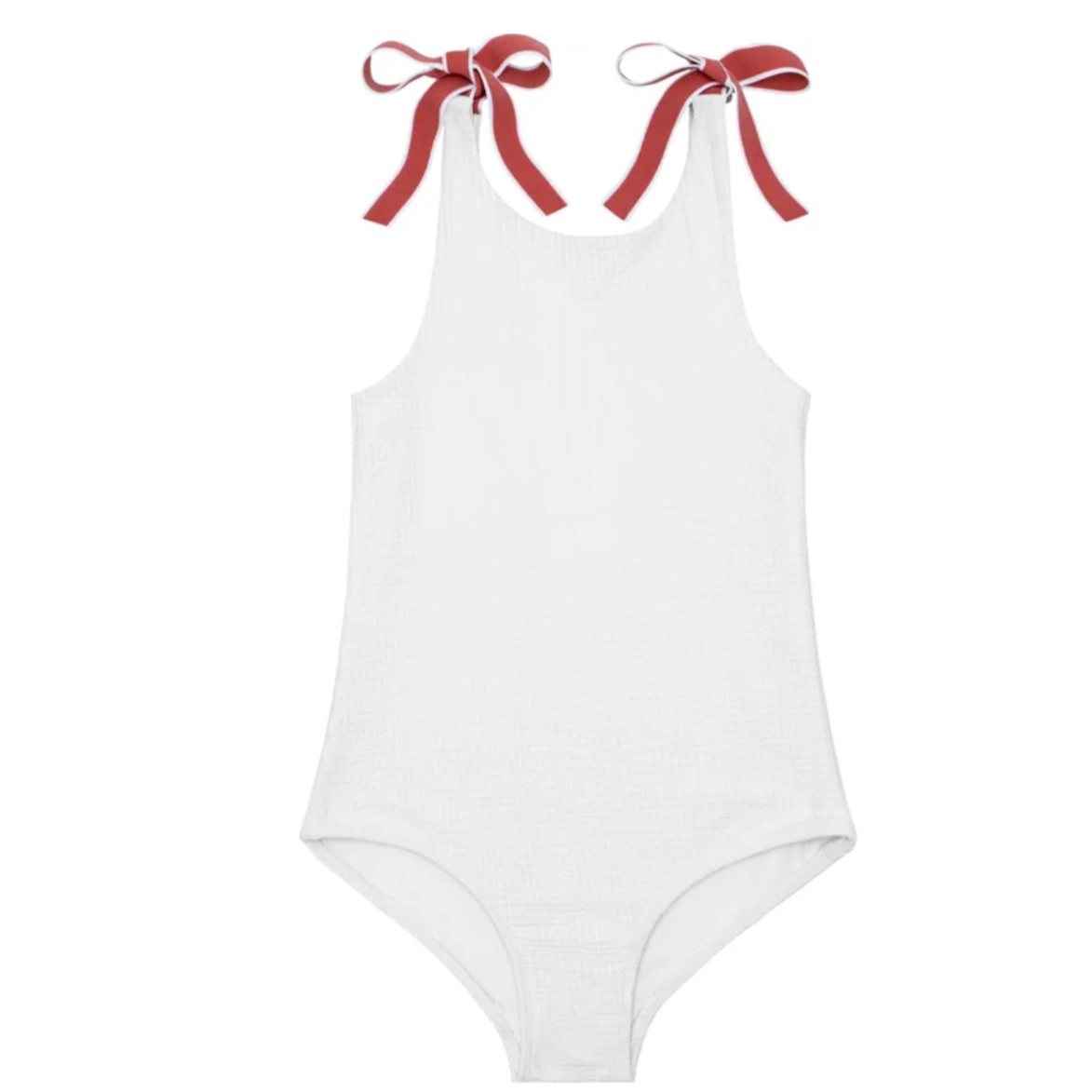 CAPESIDE WHITE TIE KNOT ONE PIECE