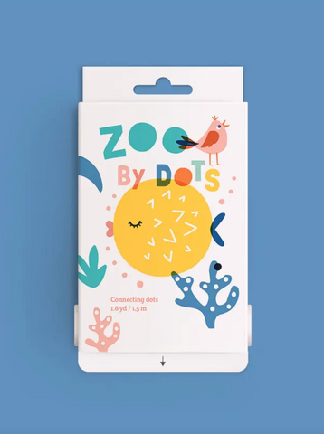 SCROLLINO ZOO BY DOTS COLORING BOOK