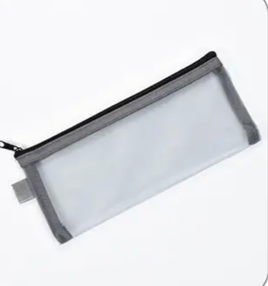 PLAIN MESH PENCIL CASE