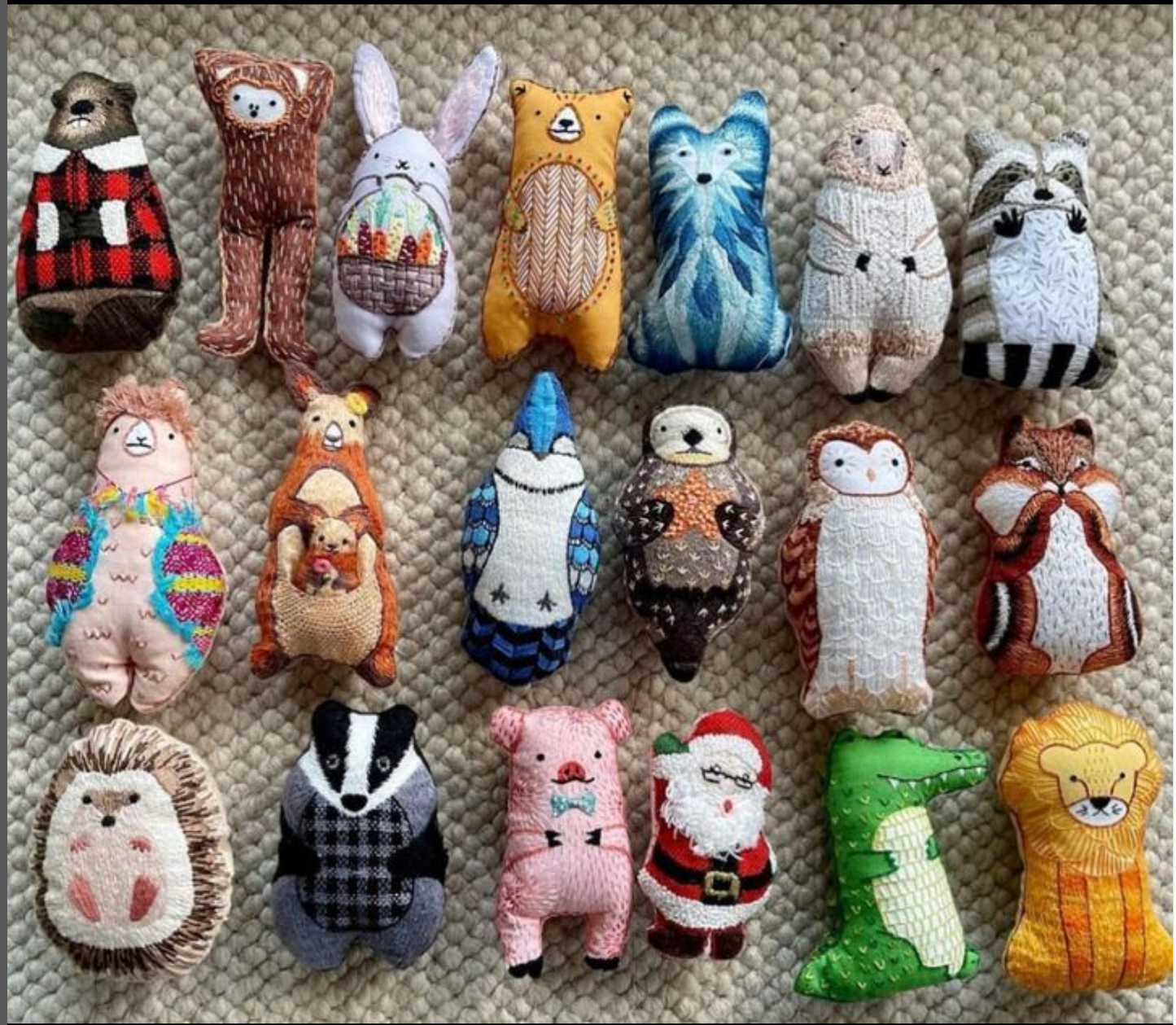 EMBROIDERY STARTER KIT LEVEL 3 - OTTER