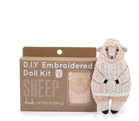 EMBROIDERY KIT LEVEL 3 - SHEEP