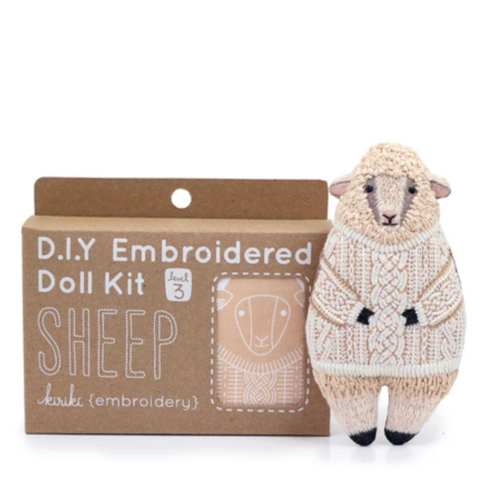 EMBROIDERY STARTER KIT LEVEL 3 - SHEEP