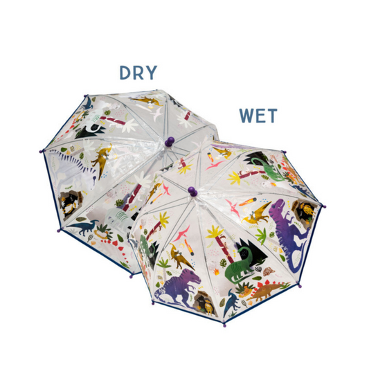 DINOSAUR COLOR CHANGING UMBRELLA