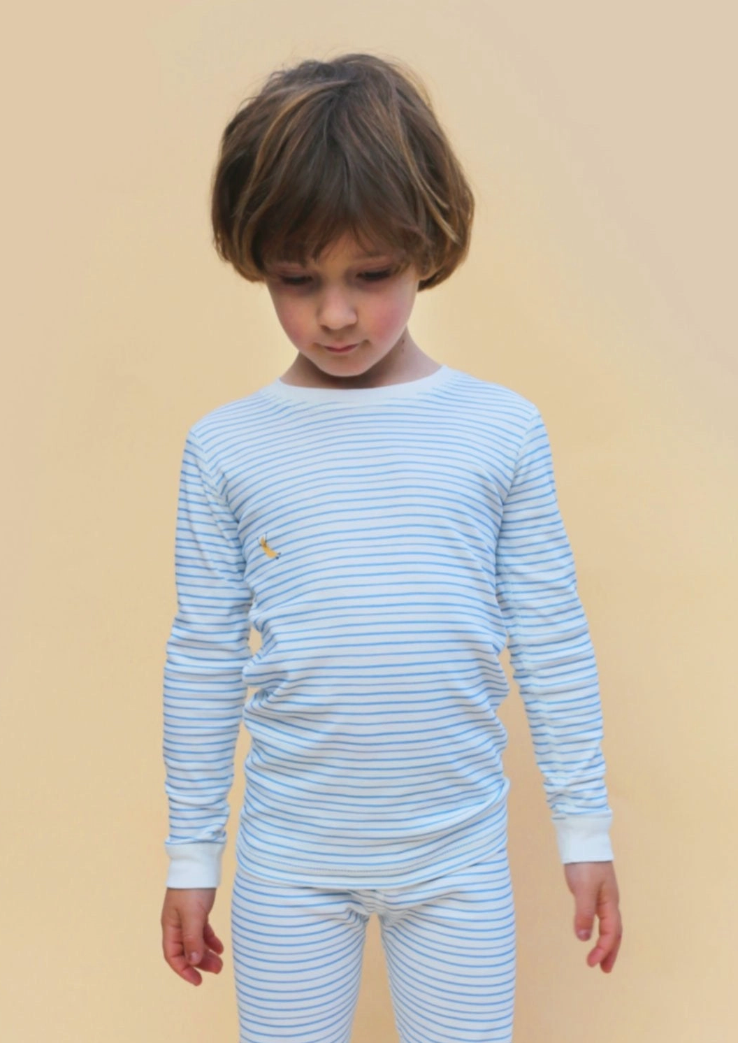 BLUE STRIPES PAJAMA SET