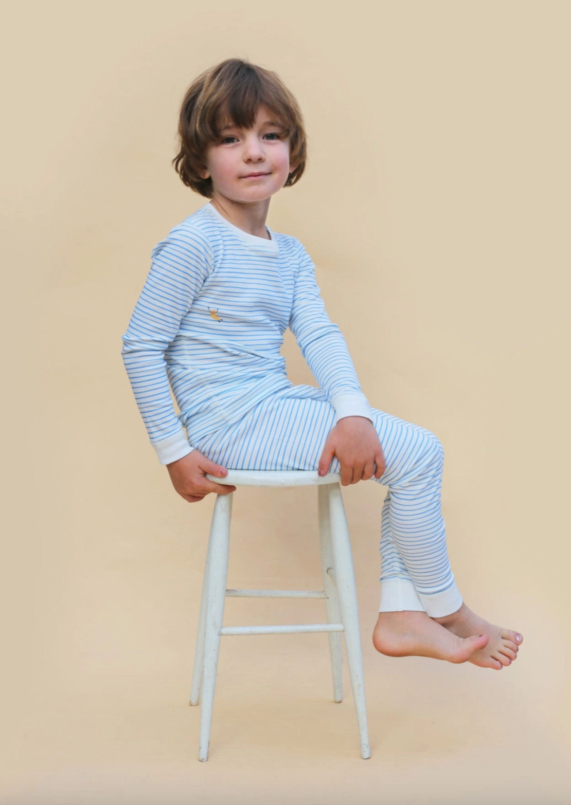 BLUE STRIPES PAJAMA SET