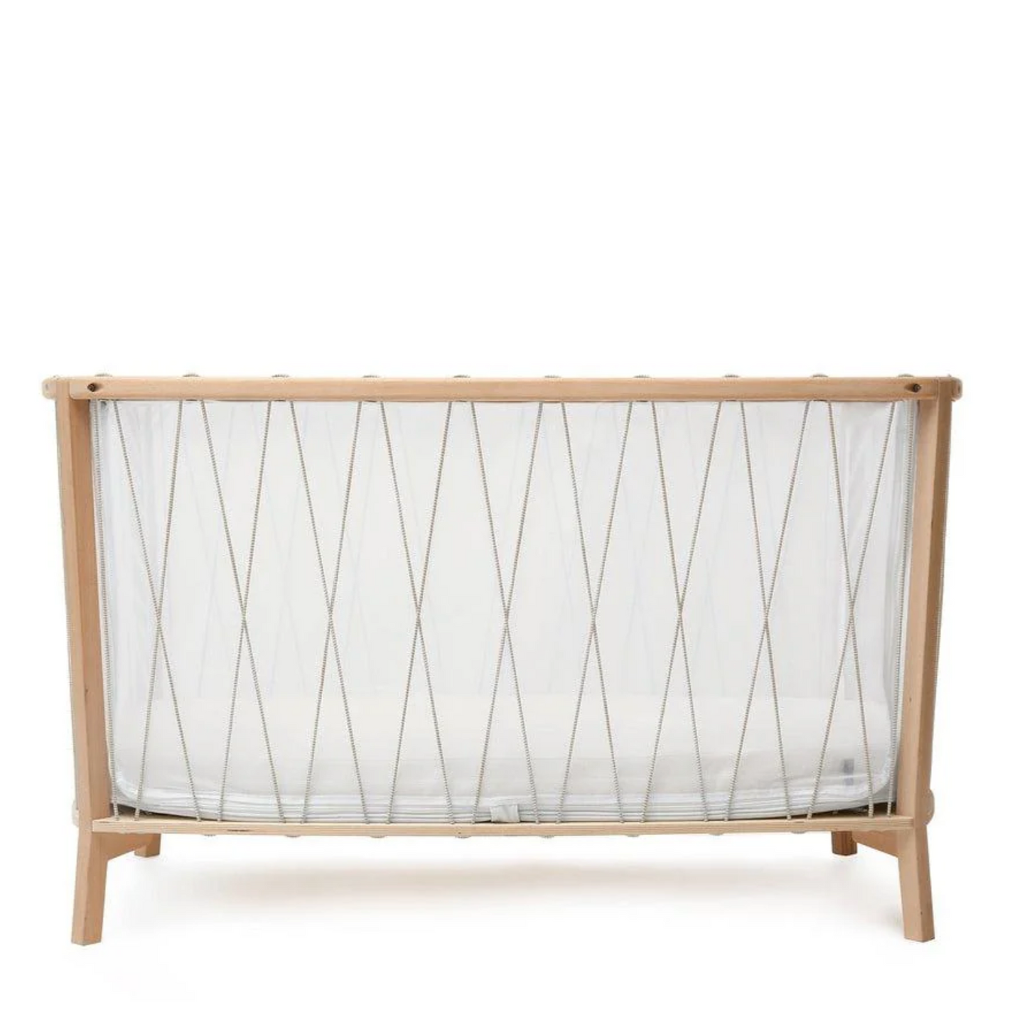KIMI BABY BED WITH MATRESS & MATRESS TOP - DESERT STRINGS