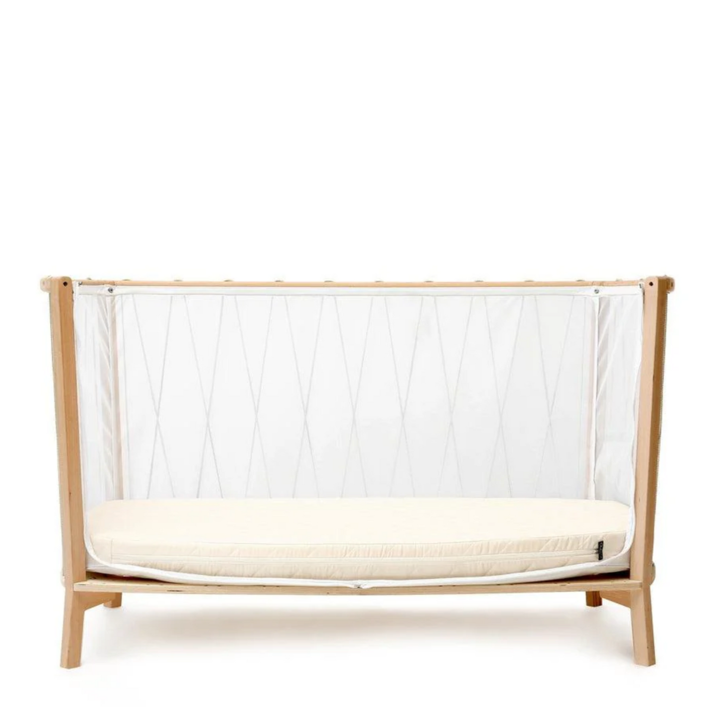 KIMI BABY BED WITH MATRESS & MATRESS TOP - DESERT STRINGS