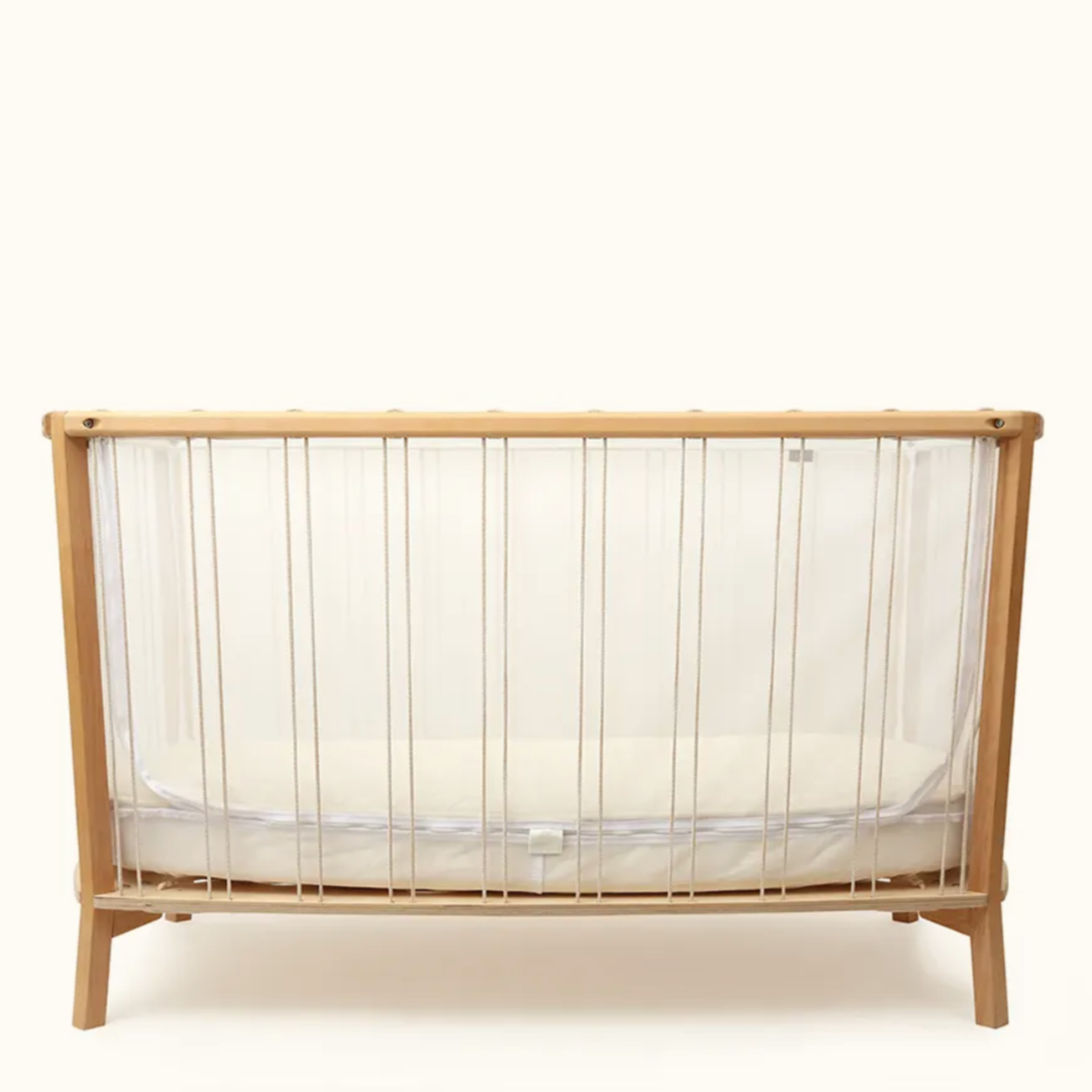 KIMI BABY BED WITH MATRESS & MATRESS TOP - DESERT STRINGS