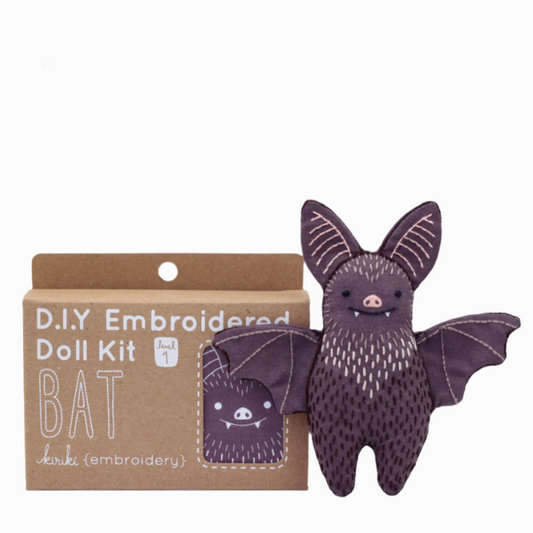 EMBROIDERY STARTER KIT LEVEL 1 - BAT