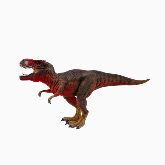SCHLEICH TYRANNOSAURUS REX DINOSAUR - RED