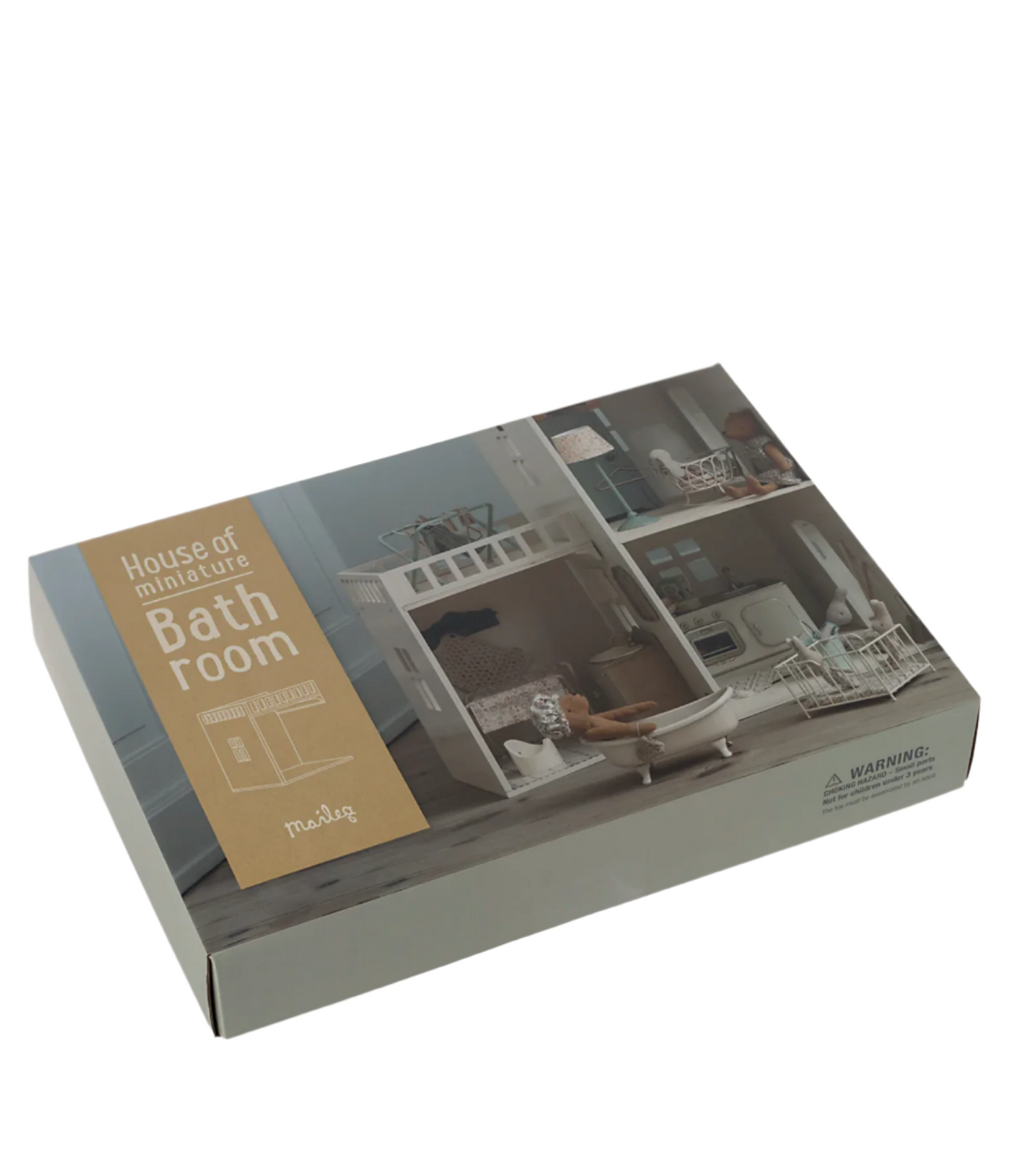 MAILEG DOLLHOUSE OF MINIATURE BATHROOM