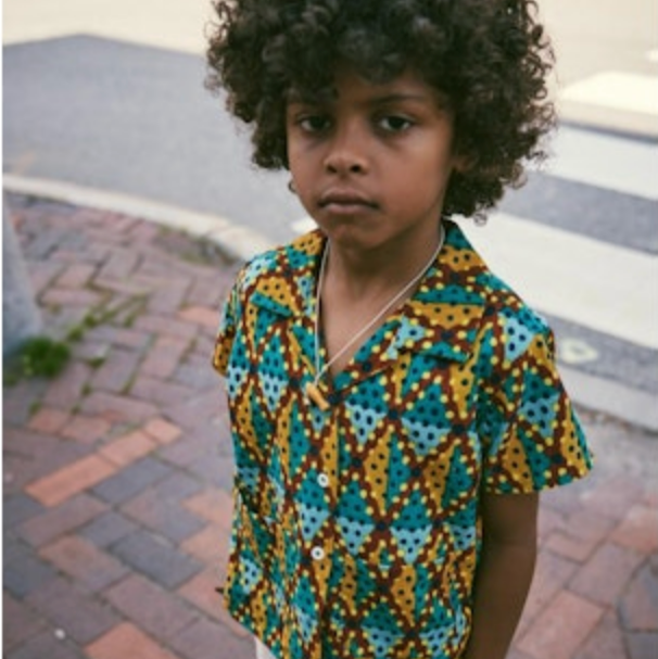 LEON TOP - LOCH HARLEQUIN DOTS