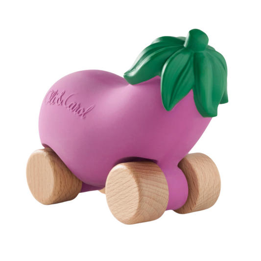 EMMA THE EGGPLANT BABY CAR TEETHER