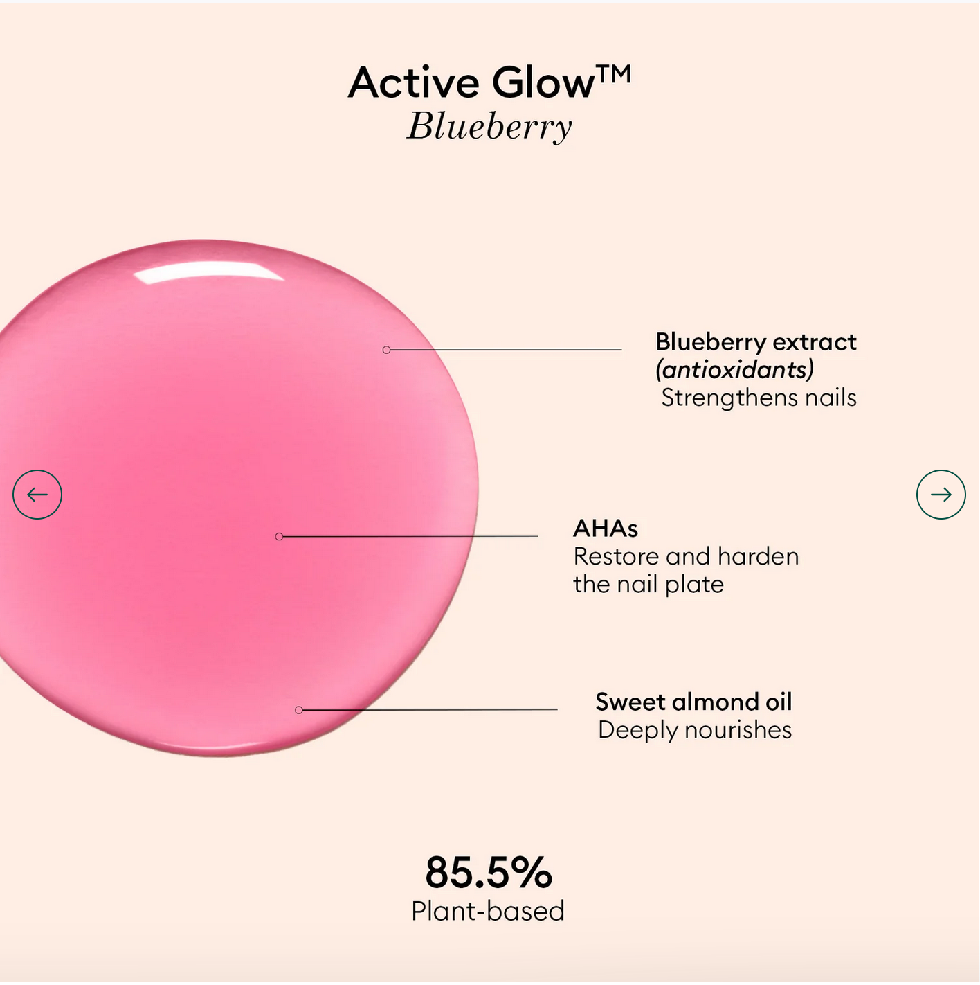 MANUCURIST - ACTIVE GLOW BLUEBERRY