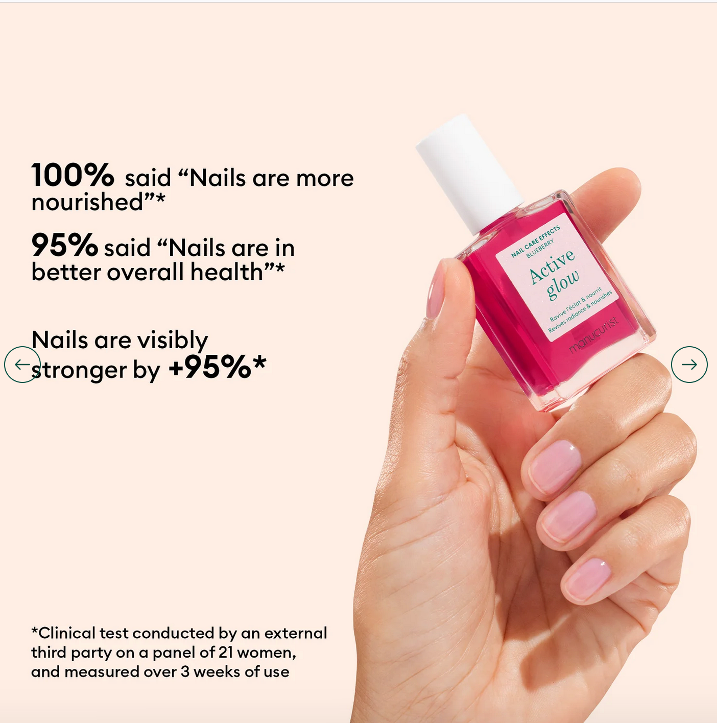 MANUCURIST - ACTIVE GLOW BLUEBERRY