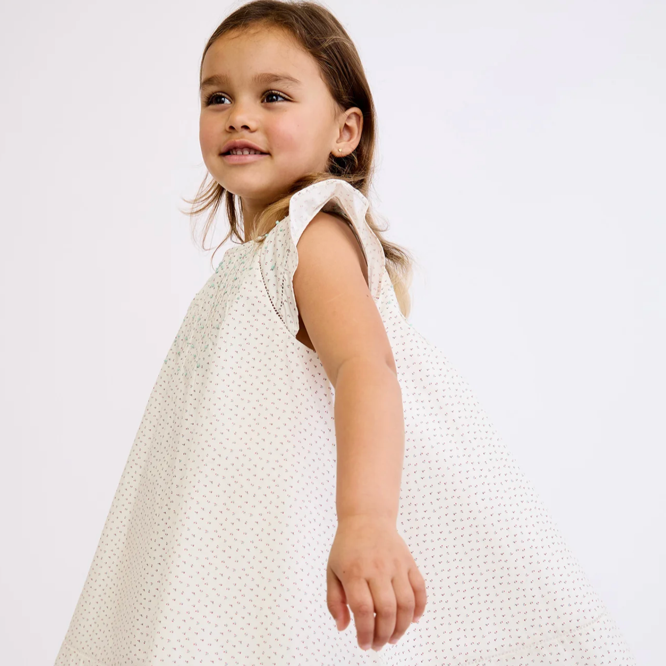 OSO & ME CHILD CHEEKY DRESS - ROSE BUD