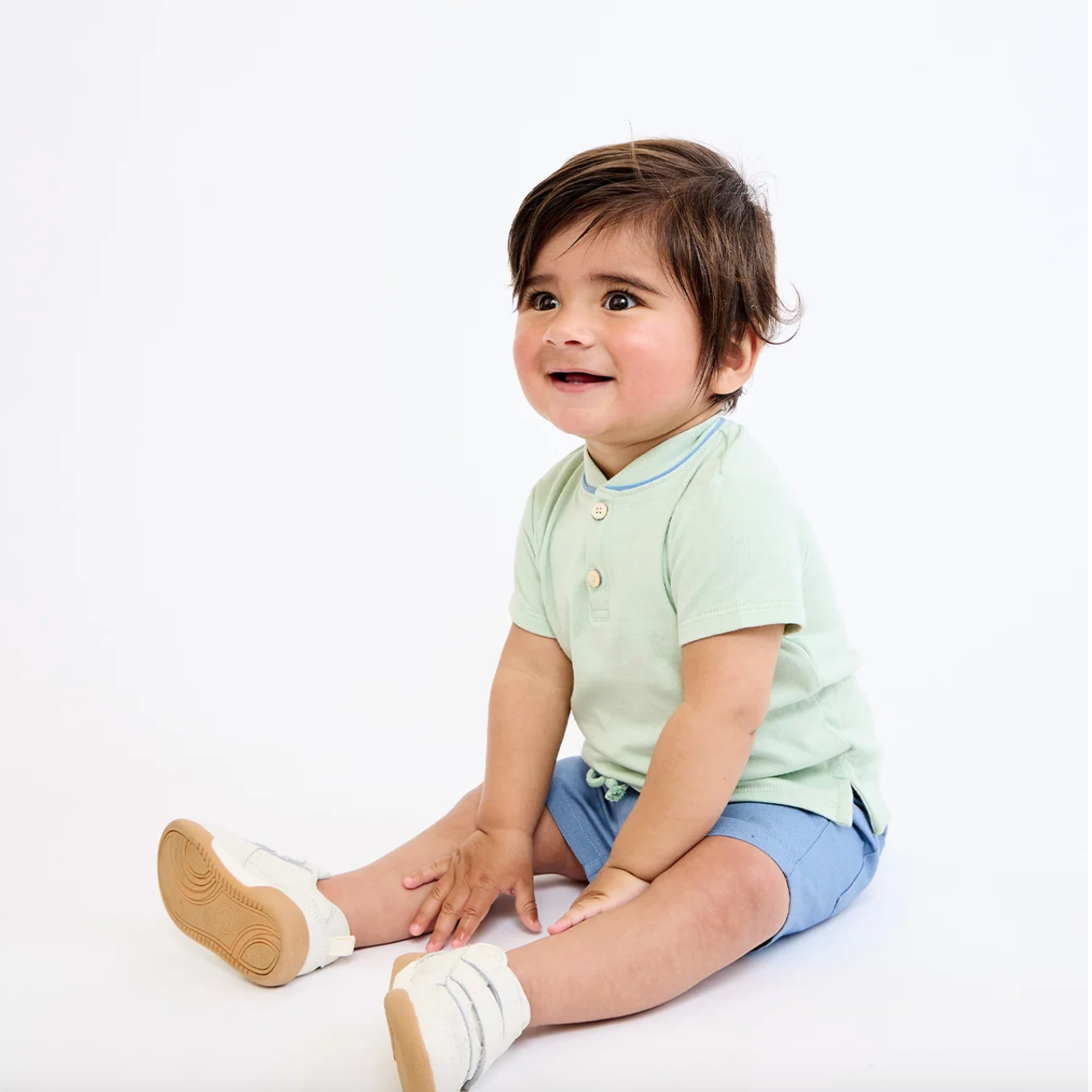 BINGO SHORTS - DUSTY BLUE