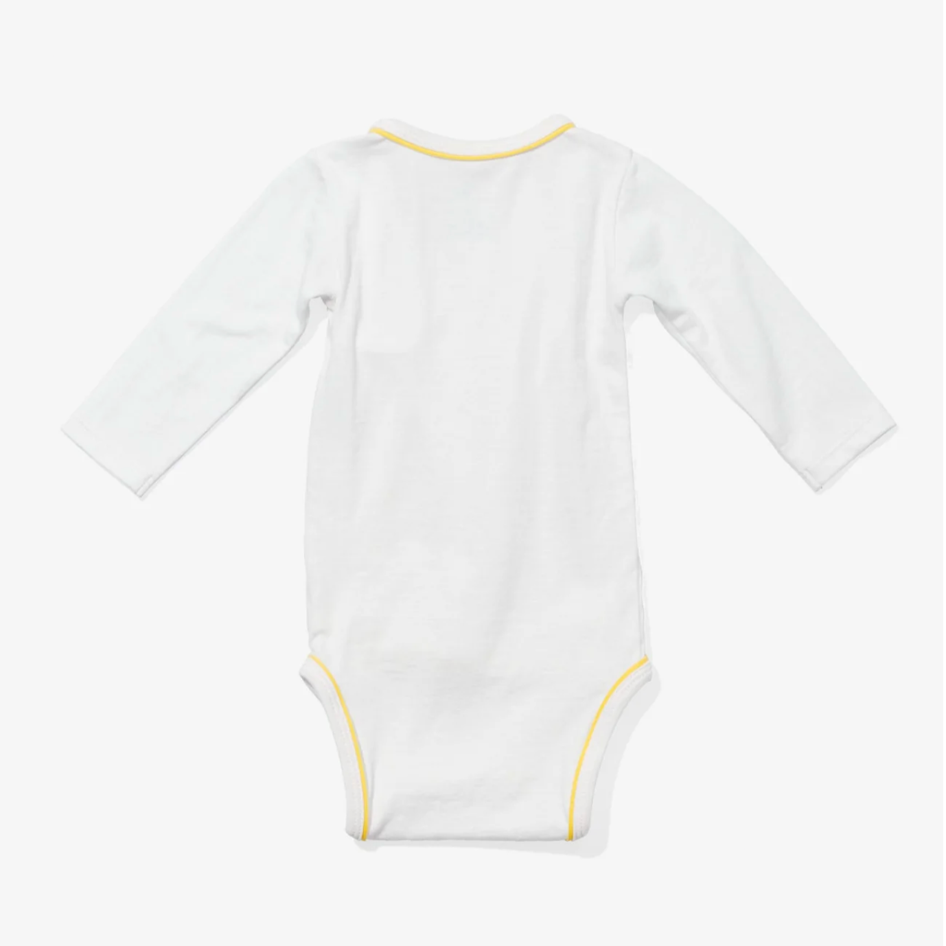 YELLOW PIPING ONESIE