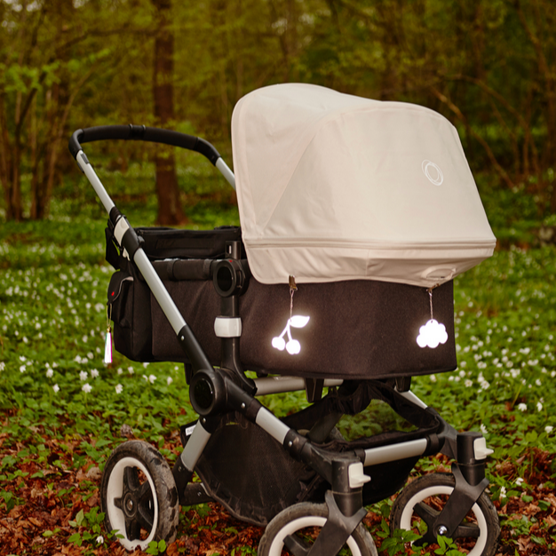 POM POM REFLECTOR CHARM - LILAC