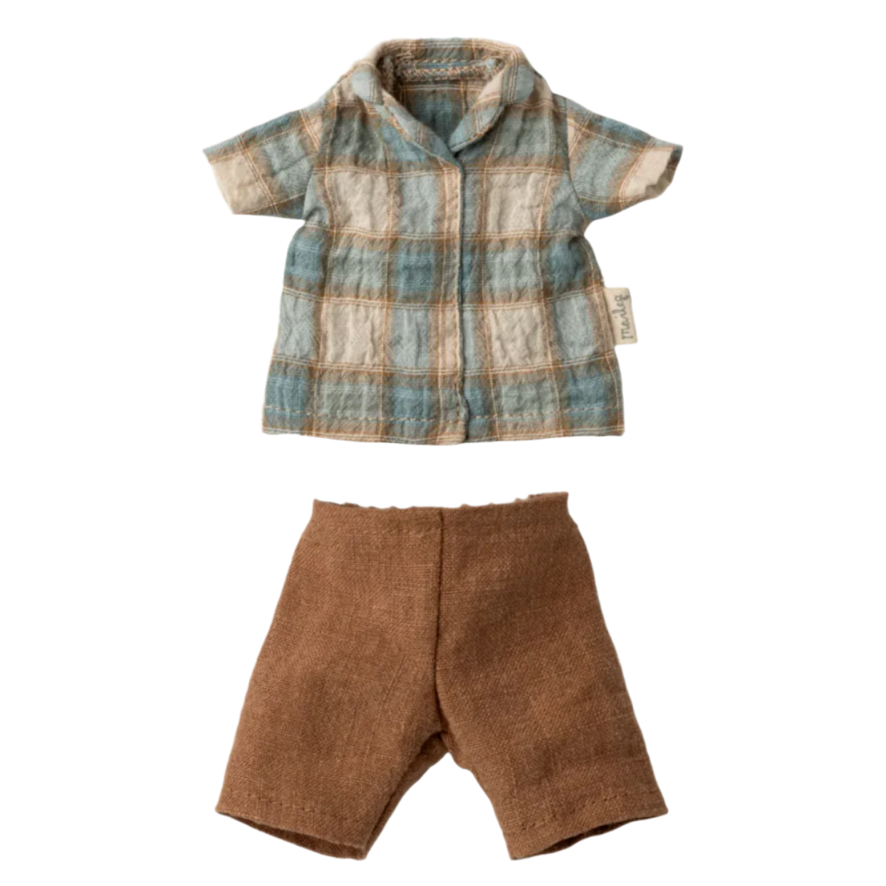 MAILEG SIZE 2 SHIRT & SHORTS SET
