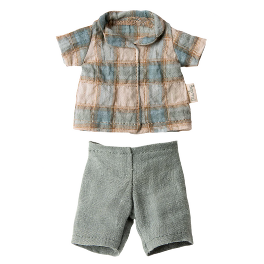 MAILEG SIZE 1 SHIRT & SHORTS SET