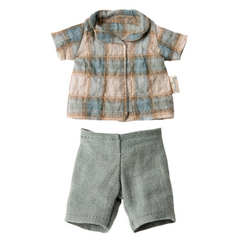 MAILEG SIZE 1 SHIRT & SHORTS SET