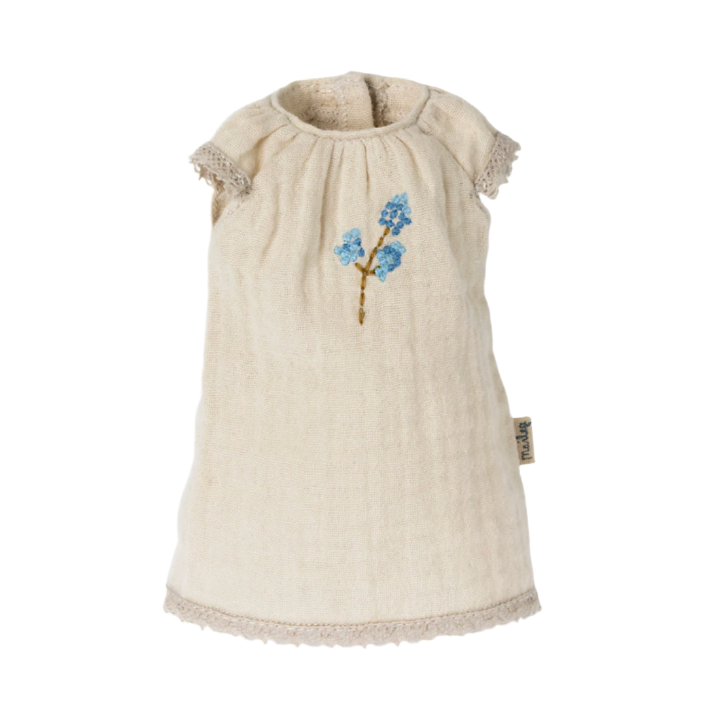 MAILEG EMBROIDERED FLOWER DRESS - SIZE 2