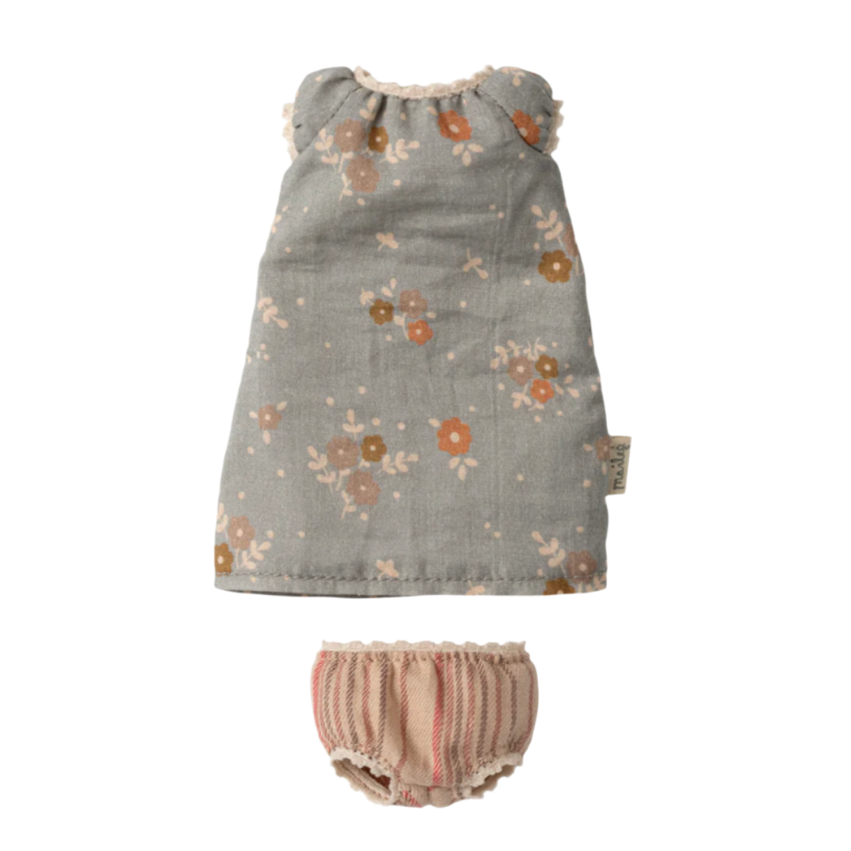 MAILEG BLUE FLORAL DRESS - SIZE 1