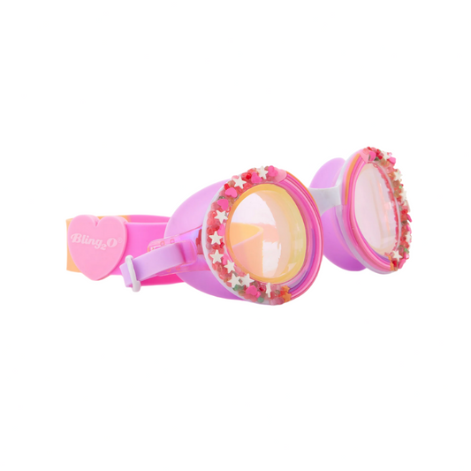 CUPCAKE SPRINKLE SWIM GOOGLES