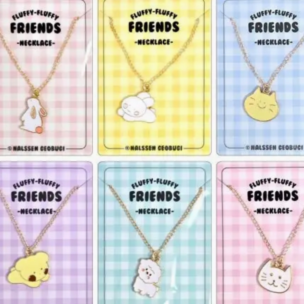 FUZZY FRIENDS NECKLACE