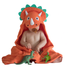 DINOSAUR HOODED TOWEL