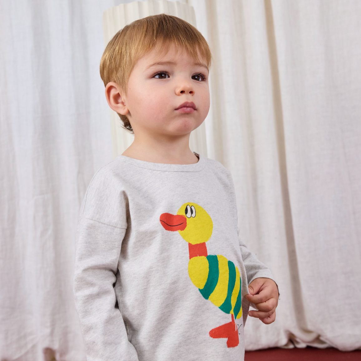 STRIPED DUCK T SHIRT