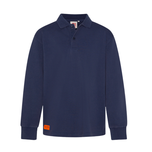 ALFIE POLO LOGO - INDIGO