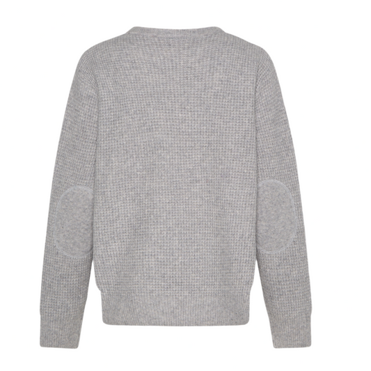 JACKARY C NECK BOX - HEATHER GRAY