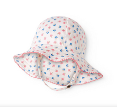 ALBA LONG SWIM HAT - MINI FLOWERS