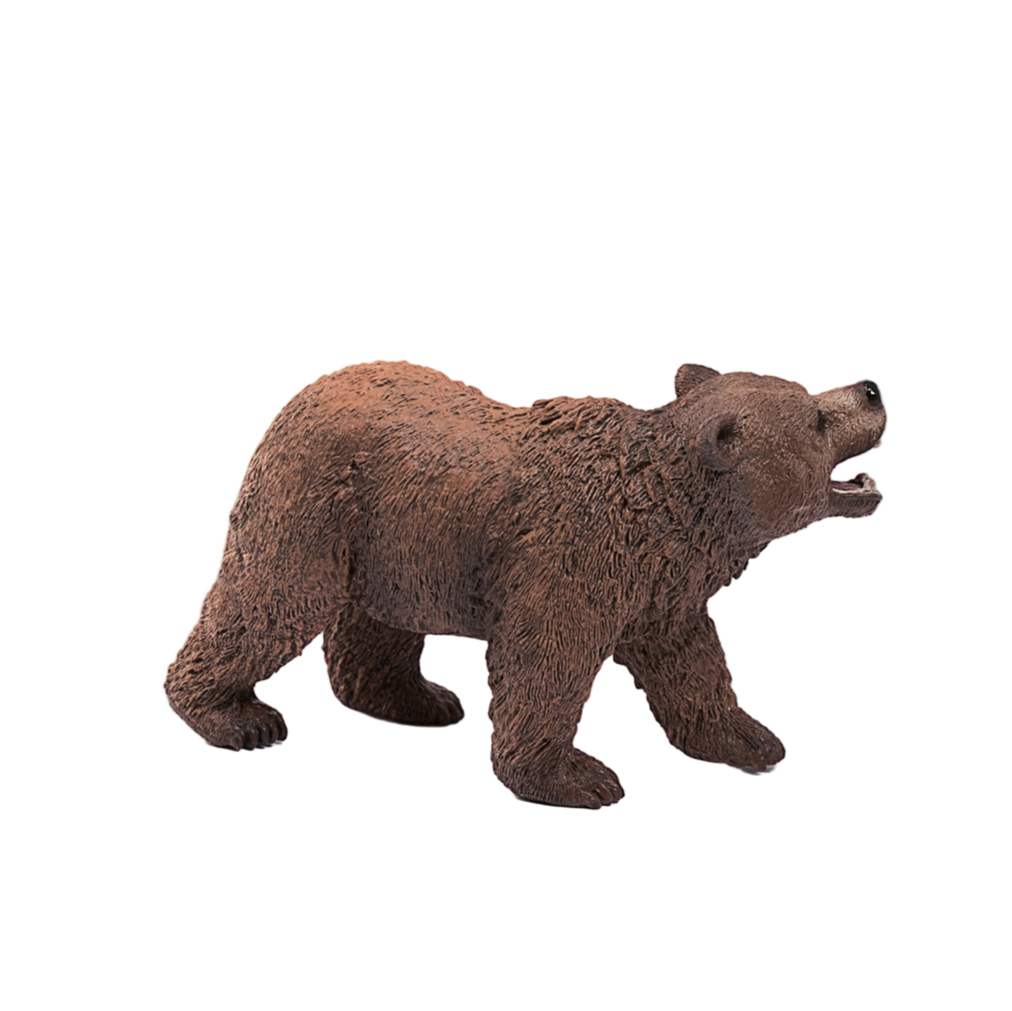 Schleich Brown bear figurine on a white background