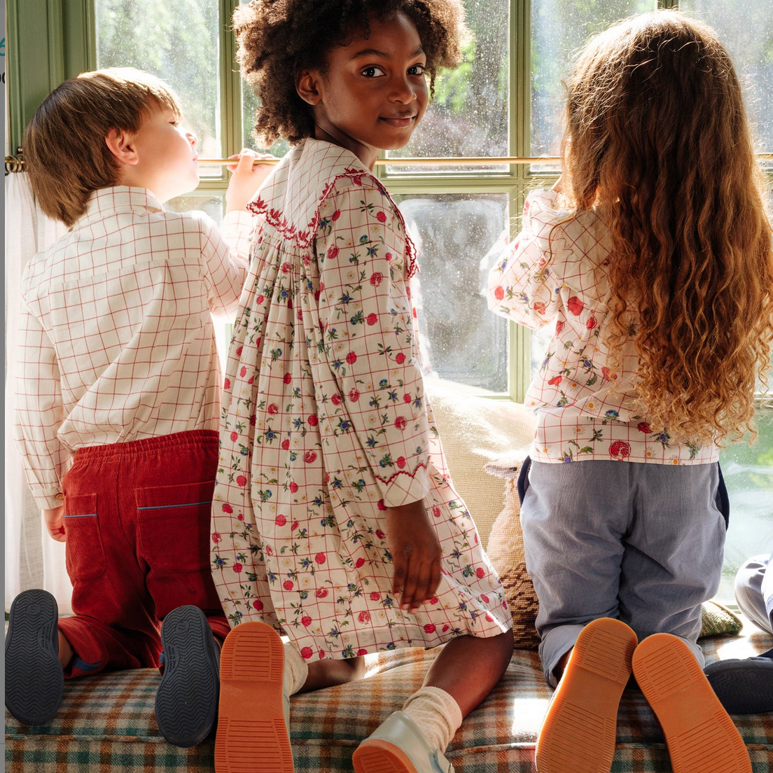 GIGI DRESS - POMEGRANATE PARADE