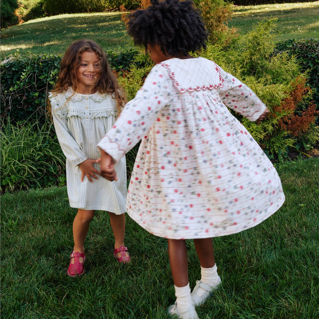 GIGI DRESS - POMEGRANATE PARADE