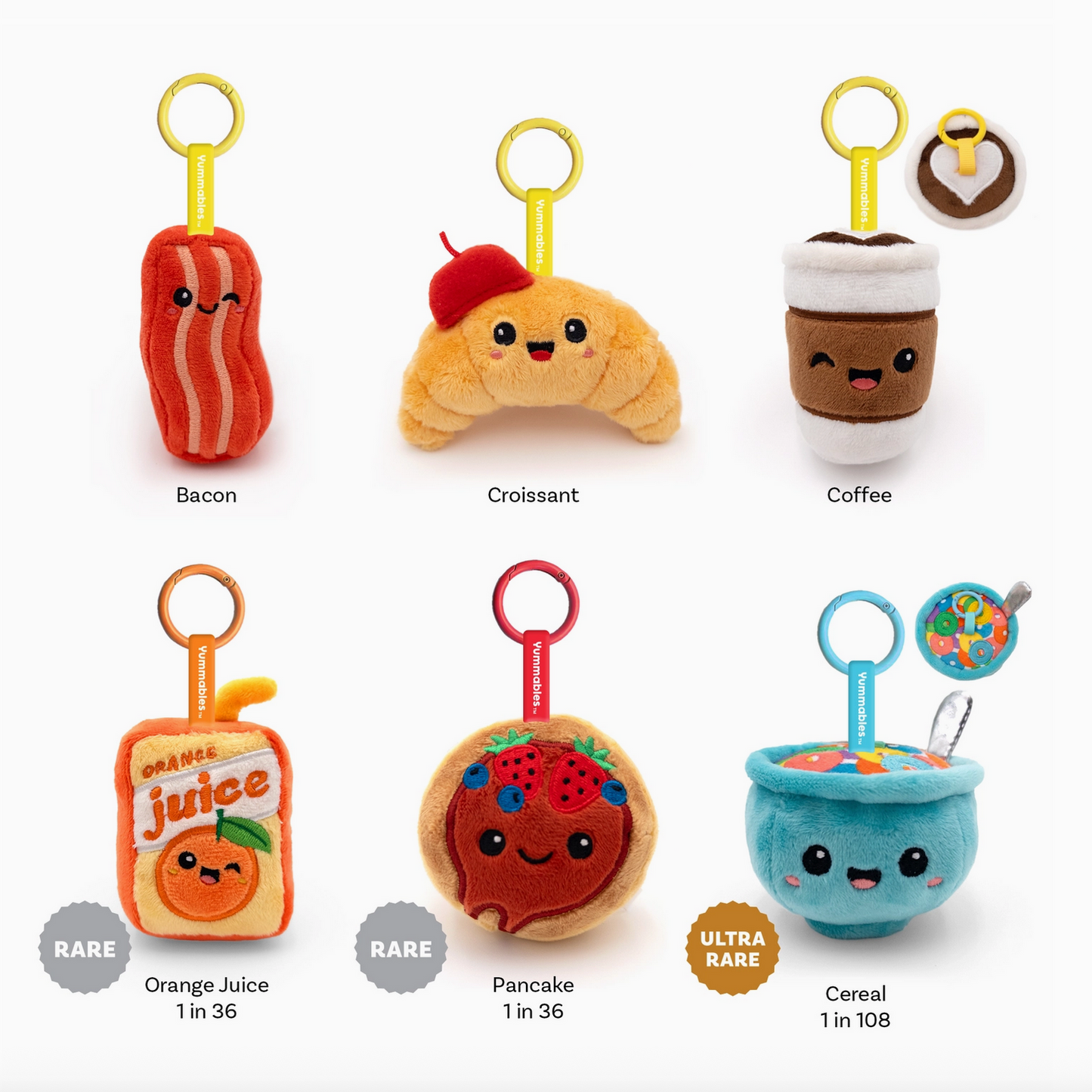 BREKKIE PALS YUMMABLES BLIND BOX PLUSHIES