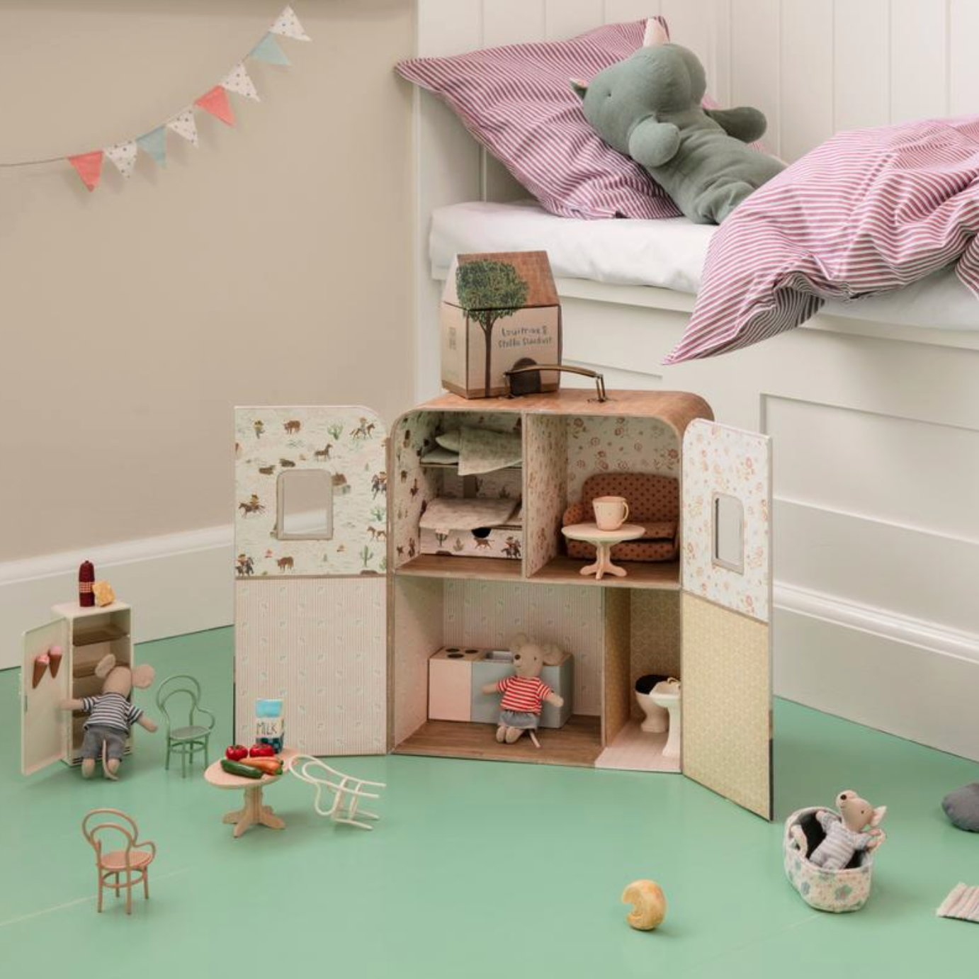 MAILEG SUITCASA MOUSE