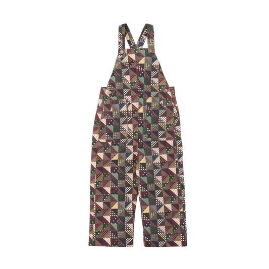 SAL BRUT PATCHWORK OVERALLS